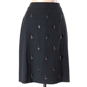 NWOT Ann Taylor Embellished Pencil Skirt